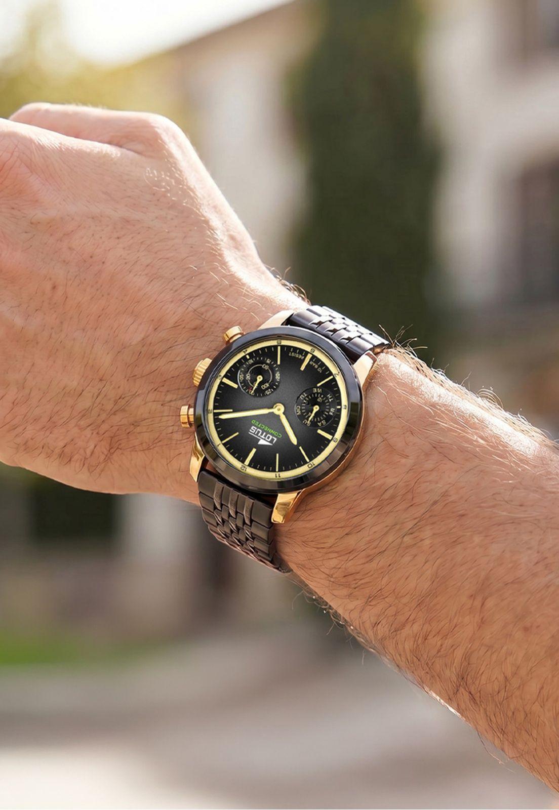 Reloj 19095/2 Lotus Hombre Negro Hybrid-4