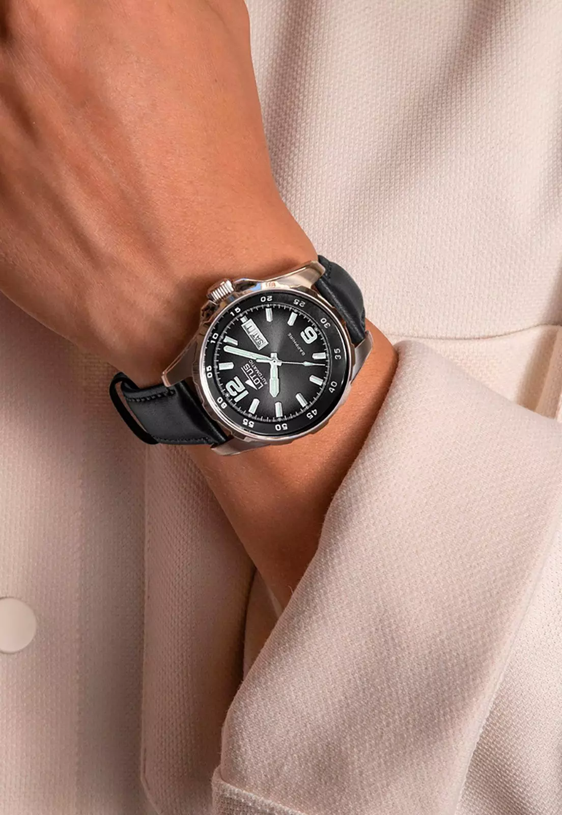 Reloj 18998/4 Lotus Negro Hombre Automático-1