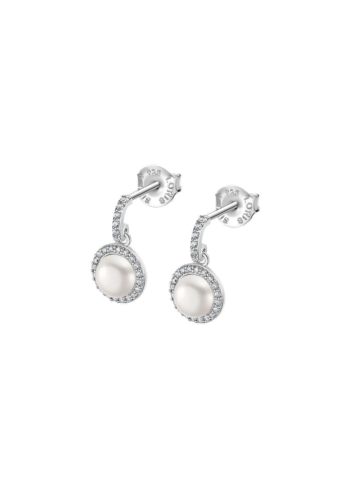 Aros LP3480-4/1 Lotus Silver Mujer Pearls-0