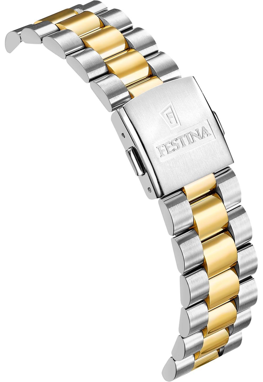 Reloj F20085/A Festina Swiss Dorado Hombre Acero Clásico-1