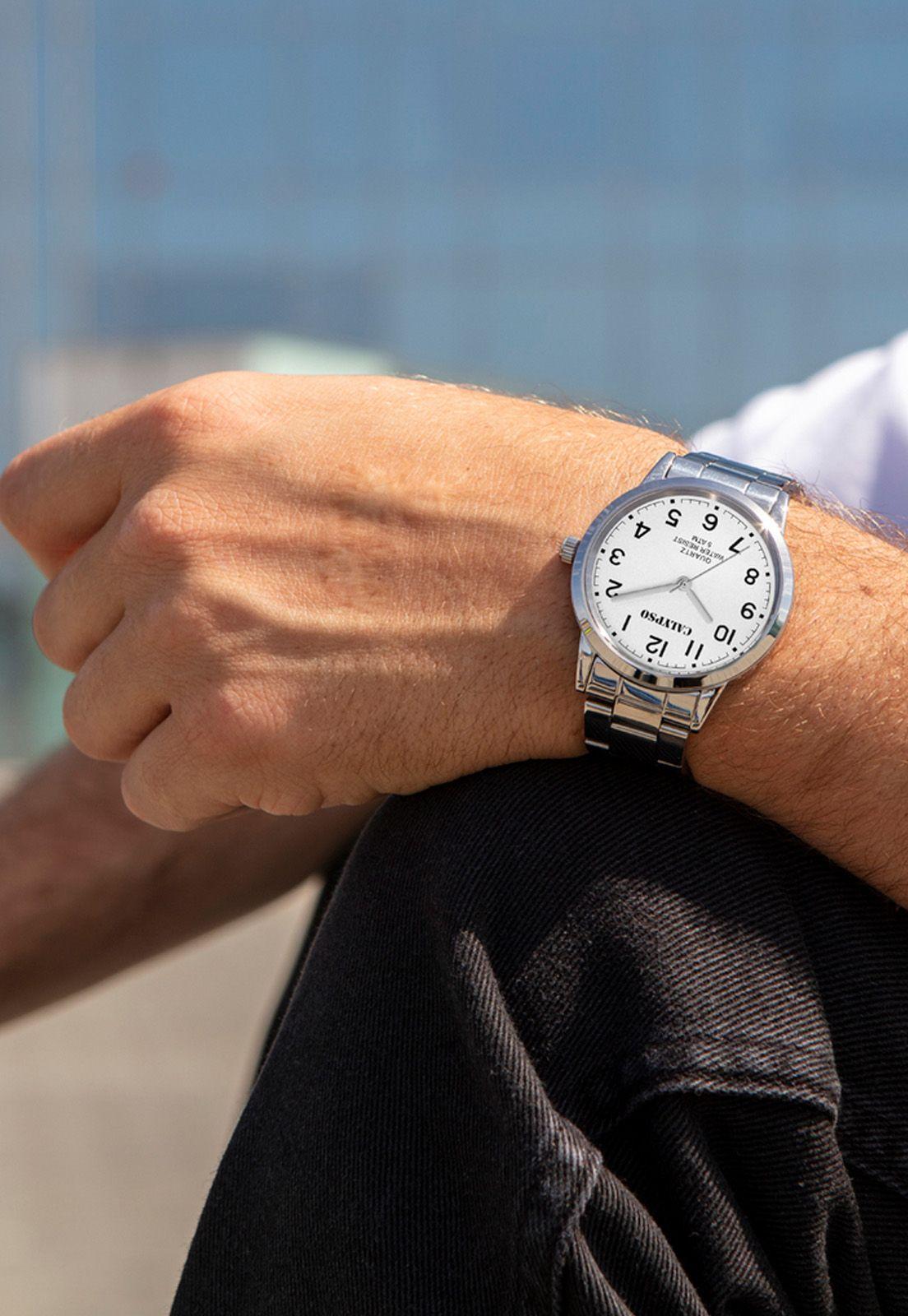 Reloj K5858/1 Calypso Blanco Hombre Basic-2