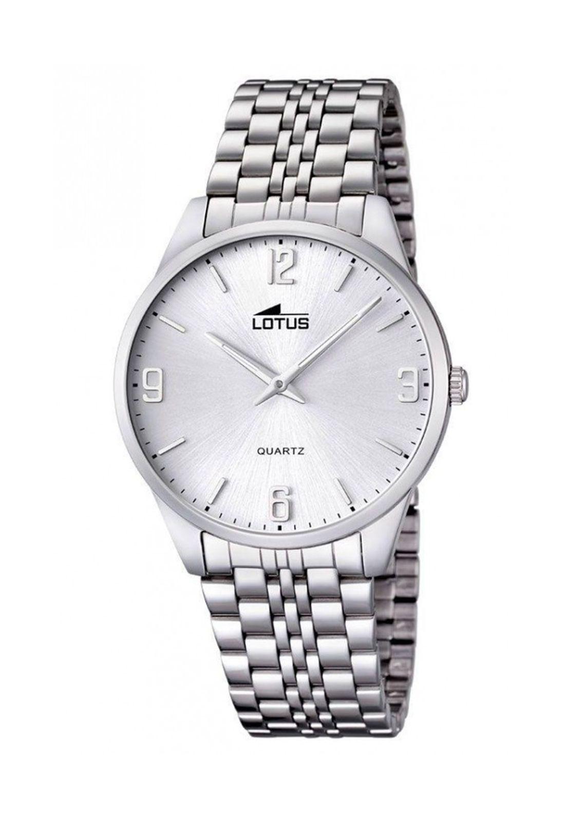 Reloj 15883/2 Lotus Blanco Hombre Acero Clasico-0