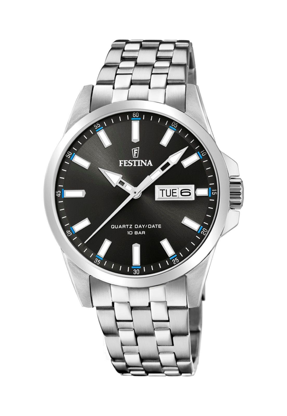 Reloj F20357/2 Festina Hombre Acero Clásico-0