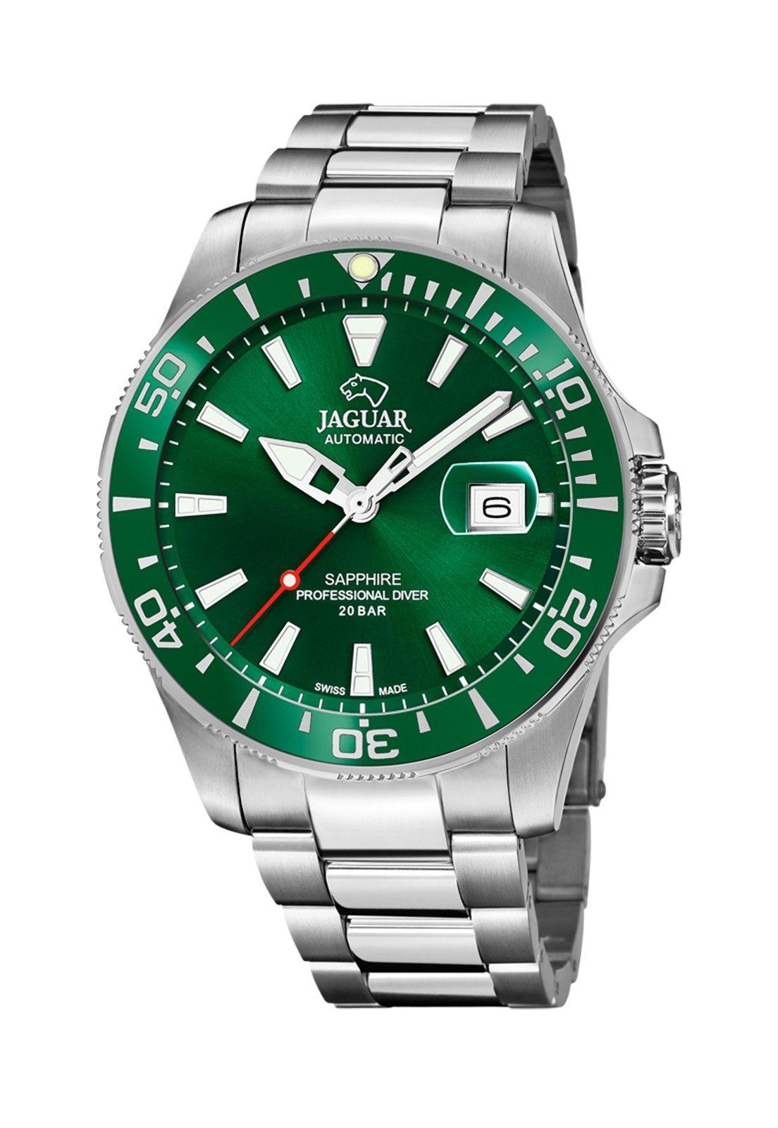 Reloj J886/2 Jaguar Verde Hombre Automatico-0