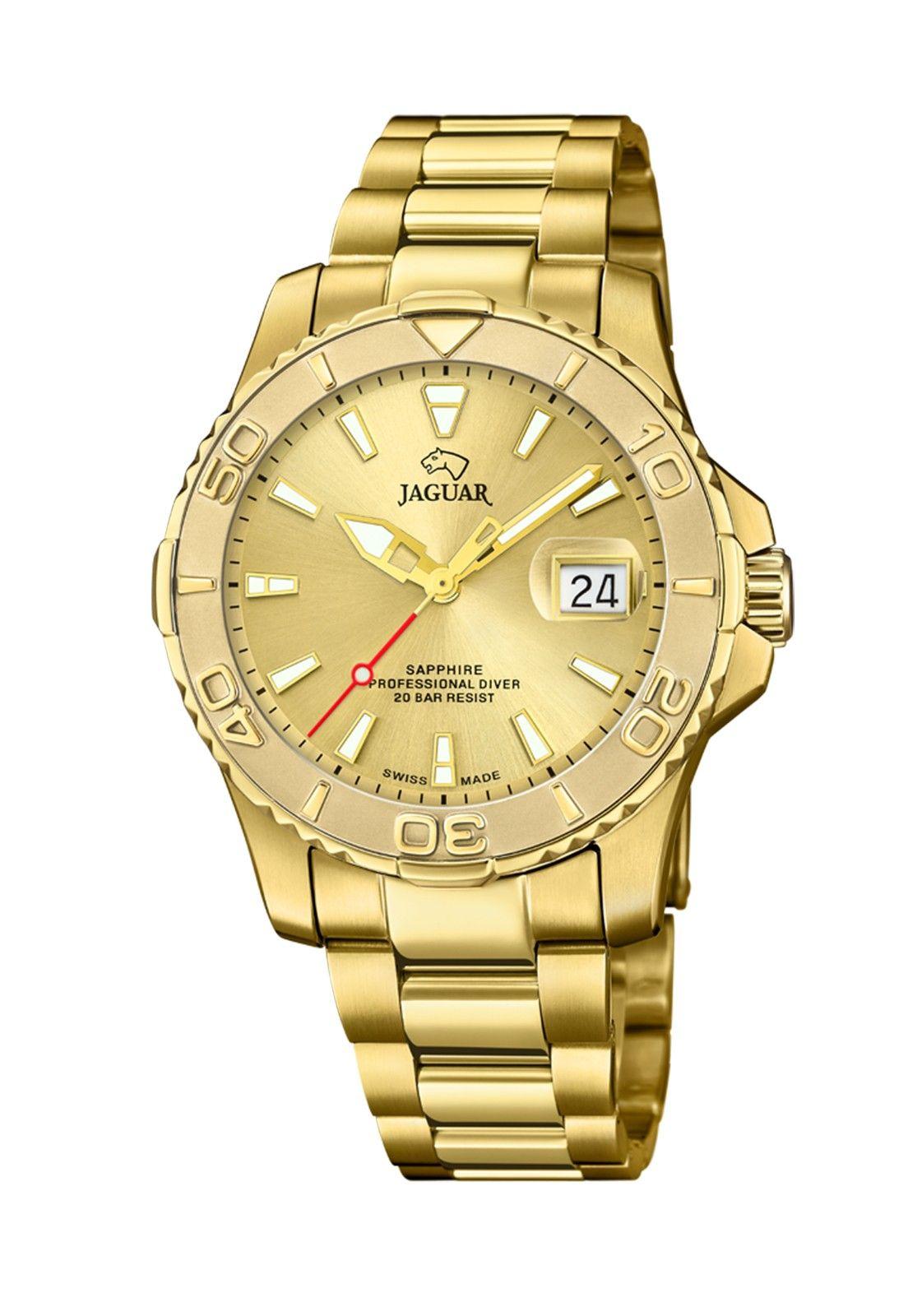 Reloj J971/4 Jaguar Dorado Hombre Clair De Lune-0