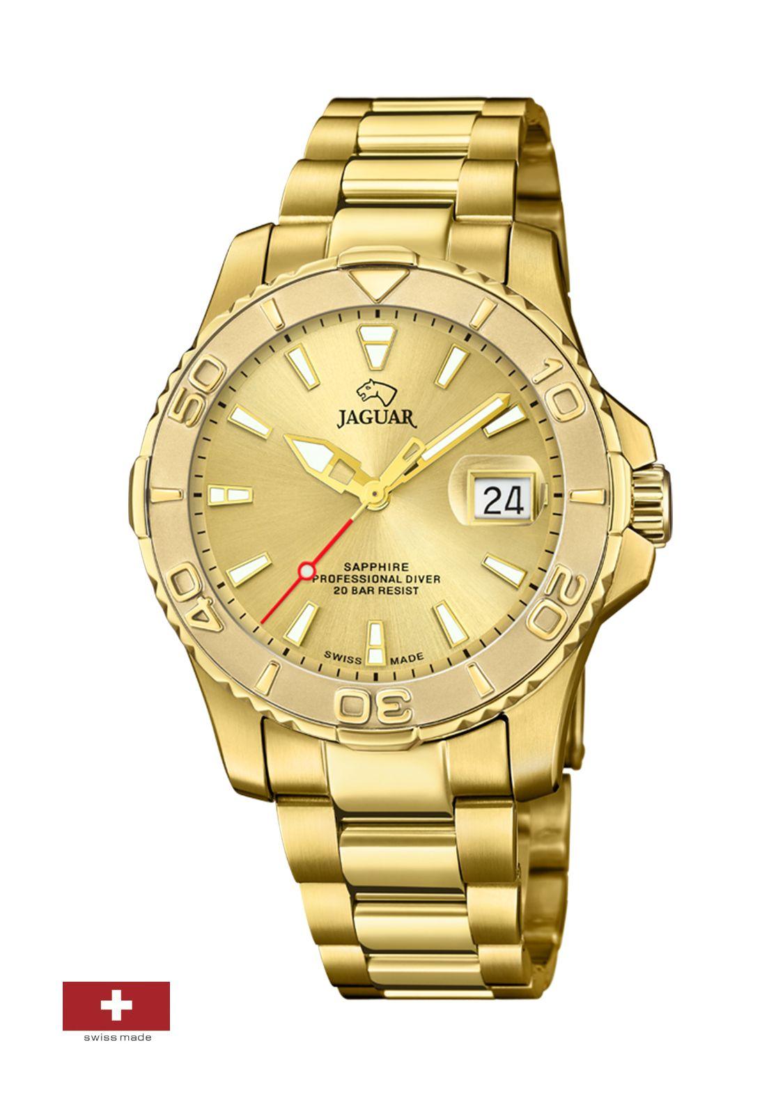 Reloj J971/4 Jaguar Dorado Hombre Clair De Lune-1