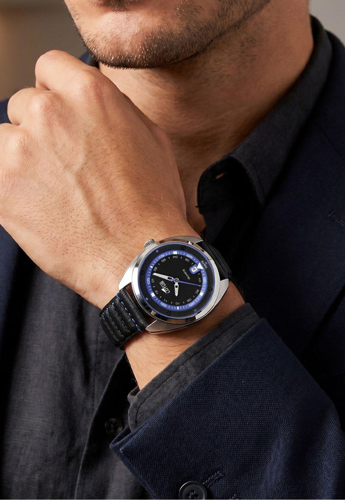 Reloj 19096/3 Lotus Hombre Negro Pulse Collection-4