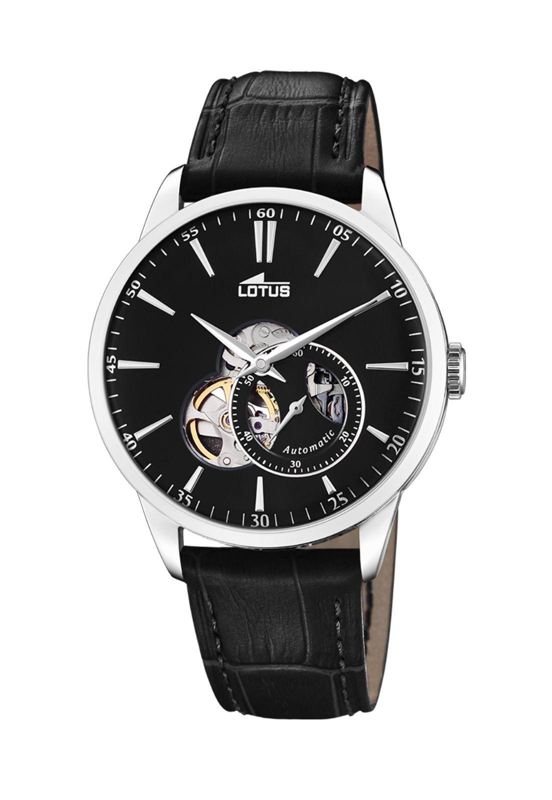 Reloj 18536/4 Lotus Negro Hombre Automatico-0