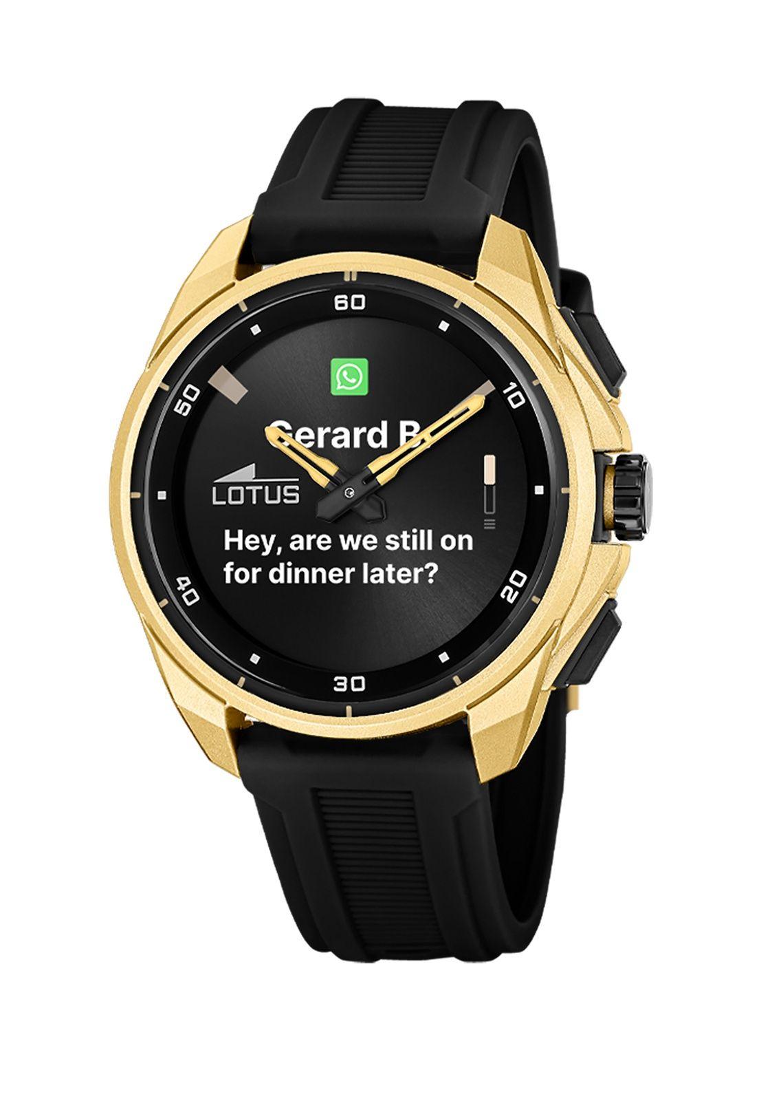 Reloj 20002/5 Lotus Negro Hombre Connected Full D-0