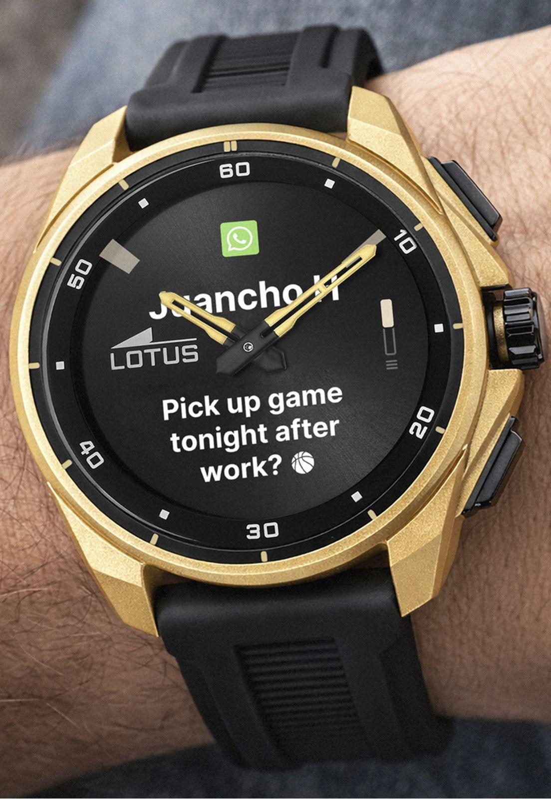 Reloj 20002/5 Lotus Negro Hombre Connected Full D-3