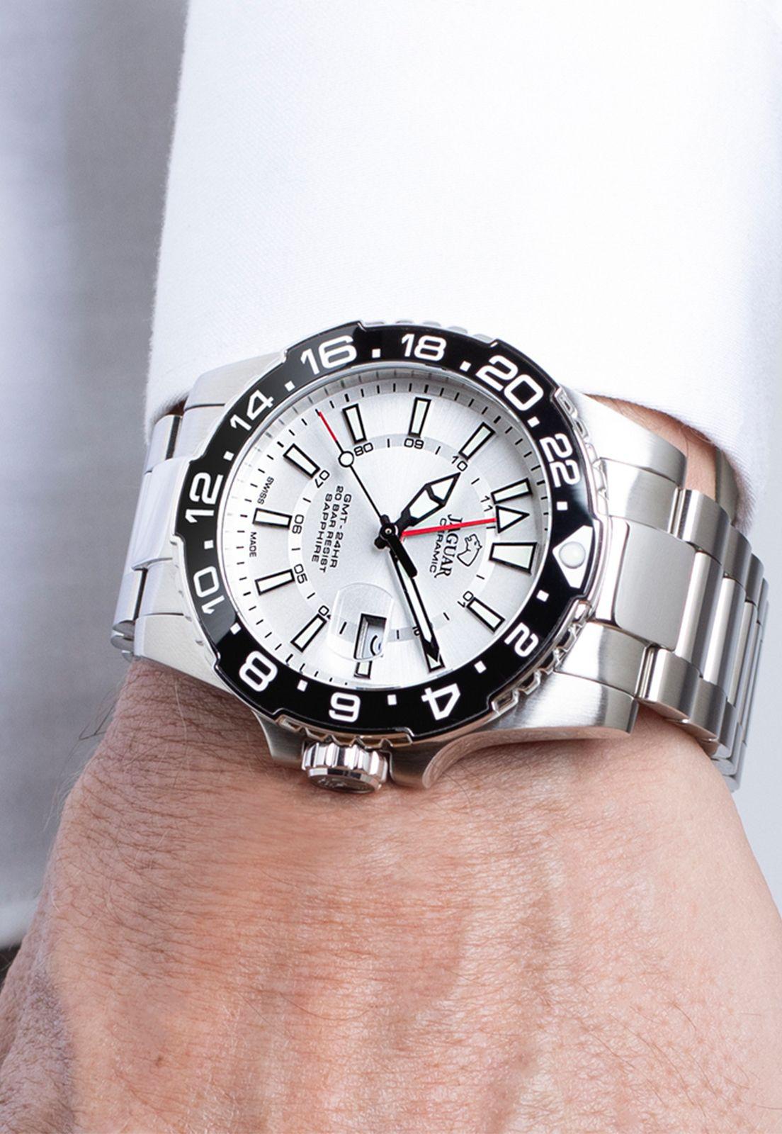 Reloj J1011/1 Jaguar Swiss Blanco Hombre Ceramic-3