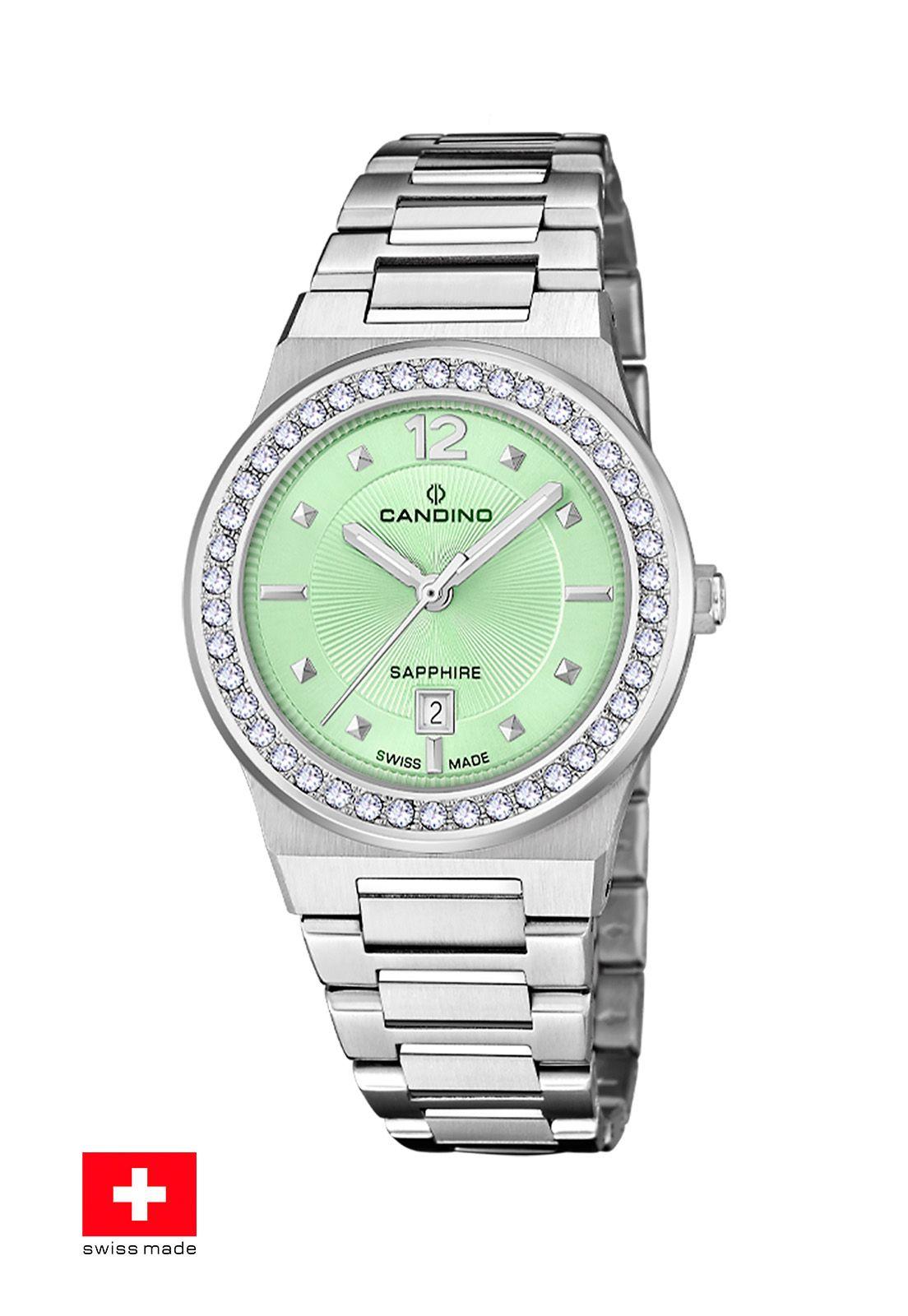 Reloj C4749/B Candino Swiss Verde Mujer Gents Sport-0
