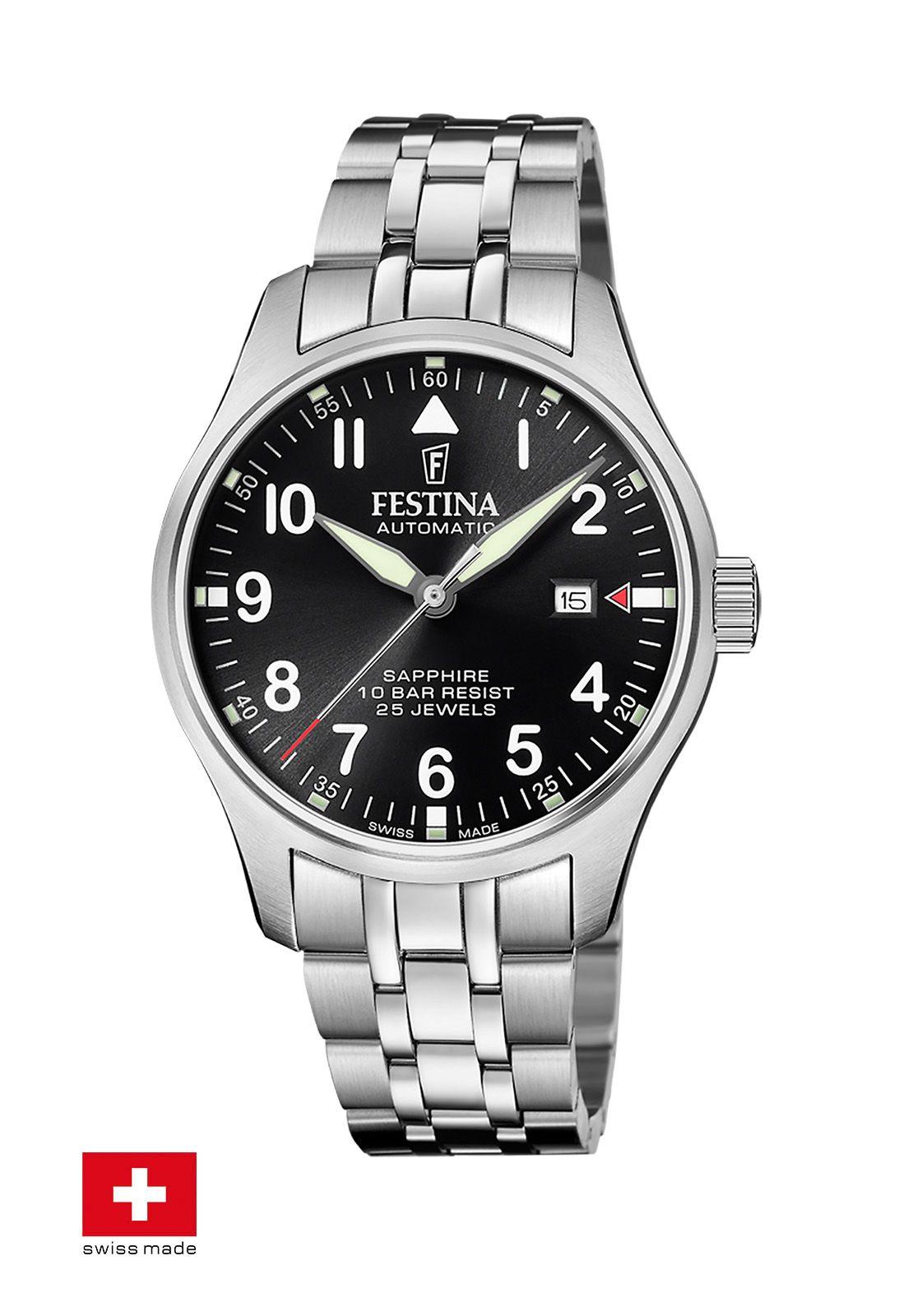 Reloj F20151/D Festina Swiss Negro Hombre Swiss Made-0