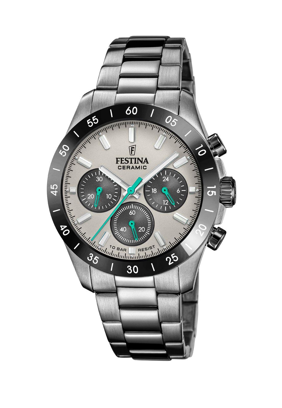 Reloj F20703/1 Festina Gris Mujer Ceramic-0