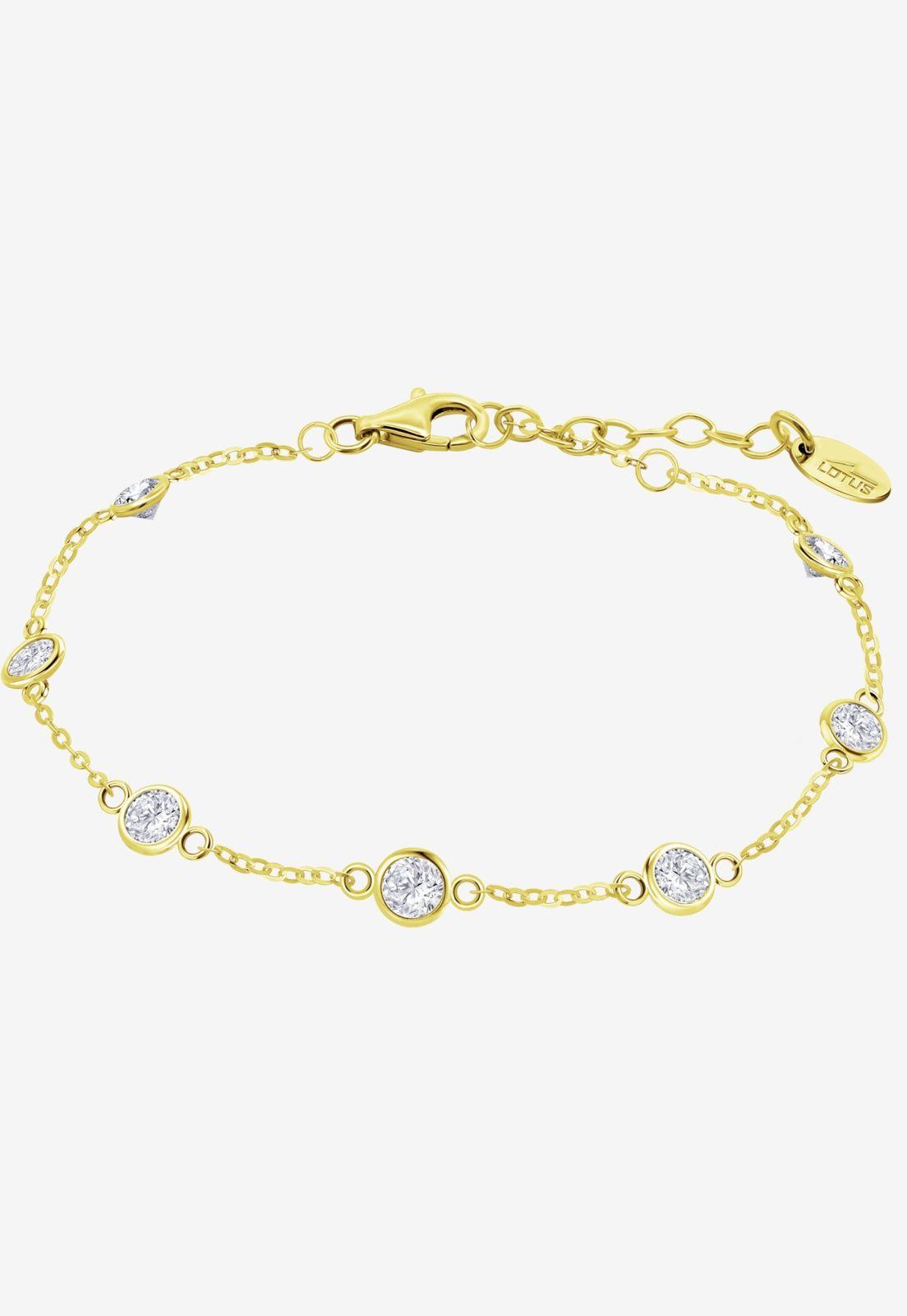 Pulsera LP3451-2/3 Lotus Silver Dorado Mujer Charming Lady-0