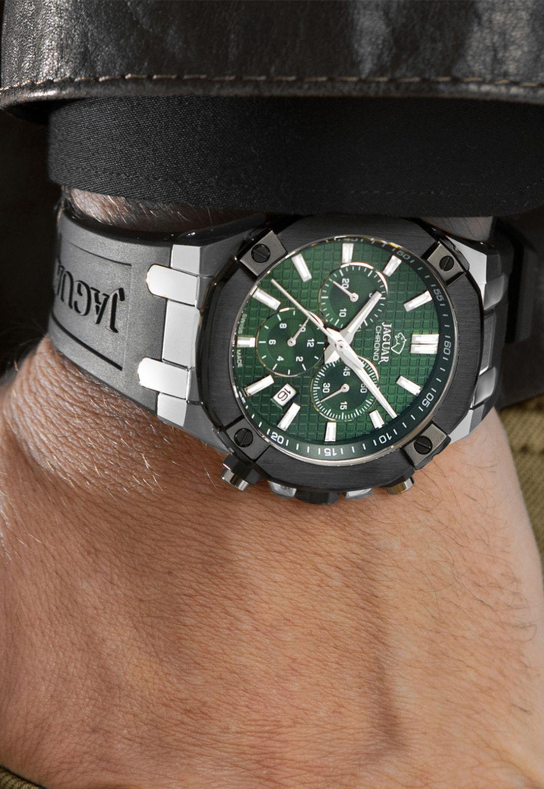 Reloj J1020/1 Jaguar Swiss Verde Hombre Ceramic-2
