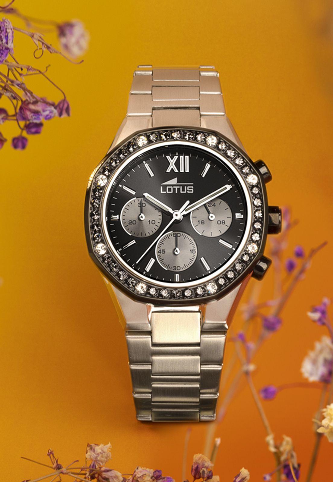Reloj 18872/4 Lotus Negro Mujer cellent-2