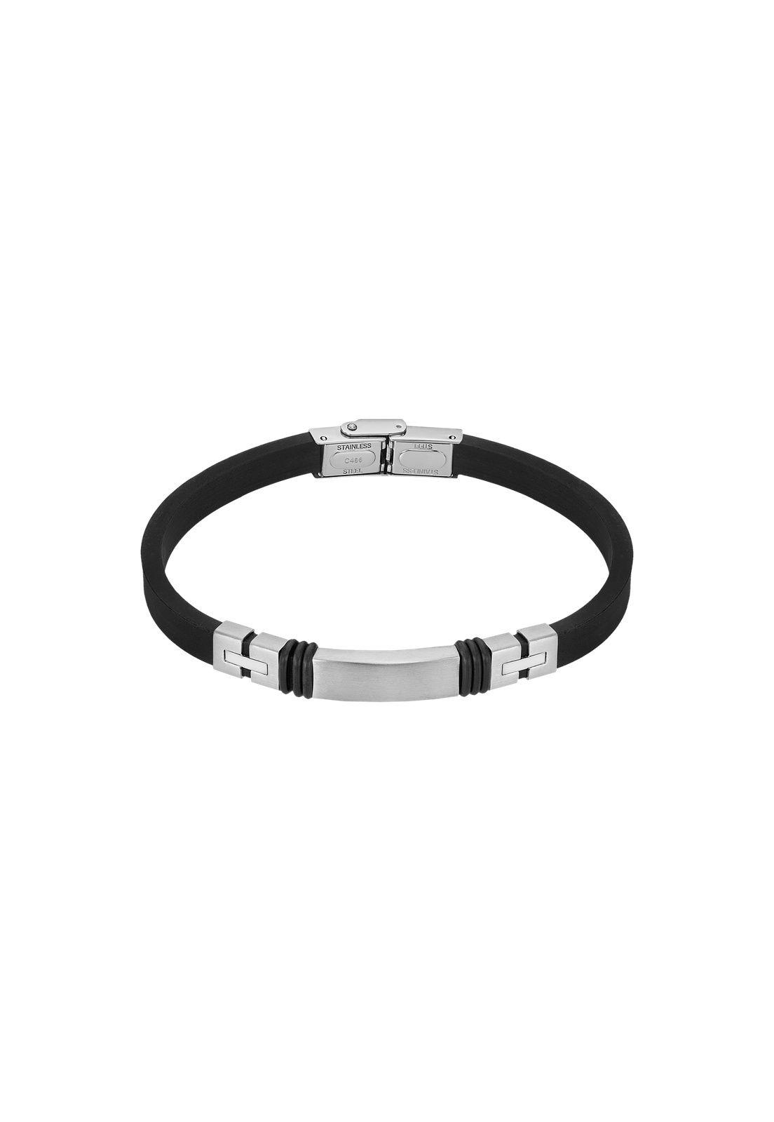 Pulsera LS2539-2/1 Lotus Style Hombre Negro Men In Black-0