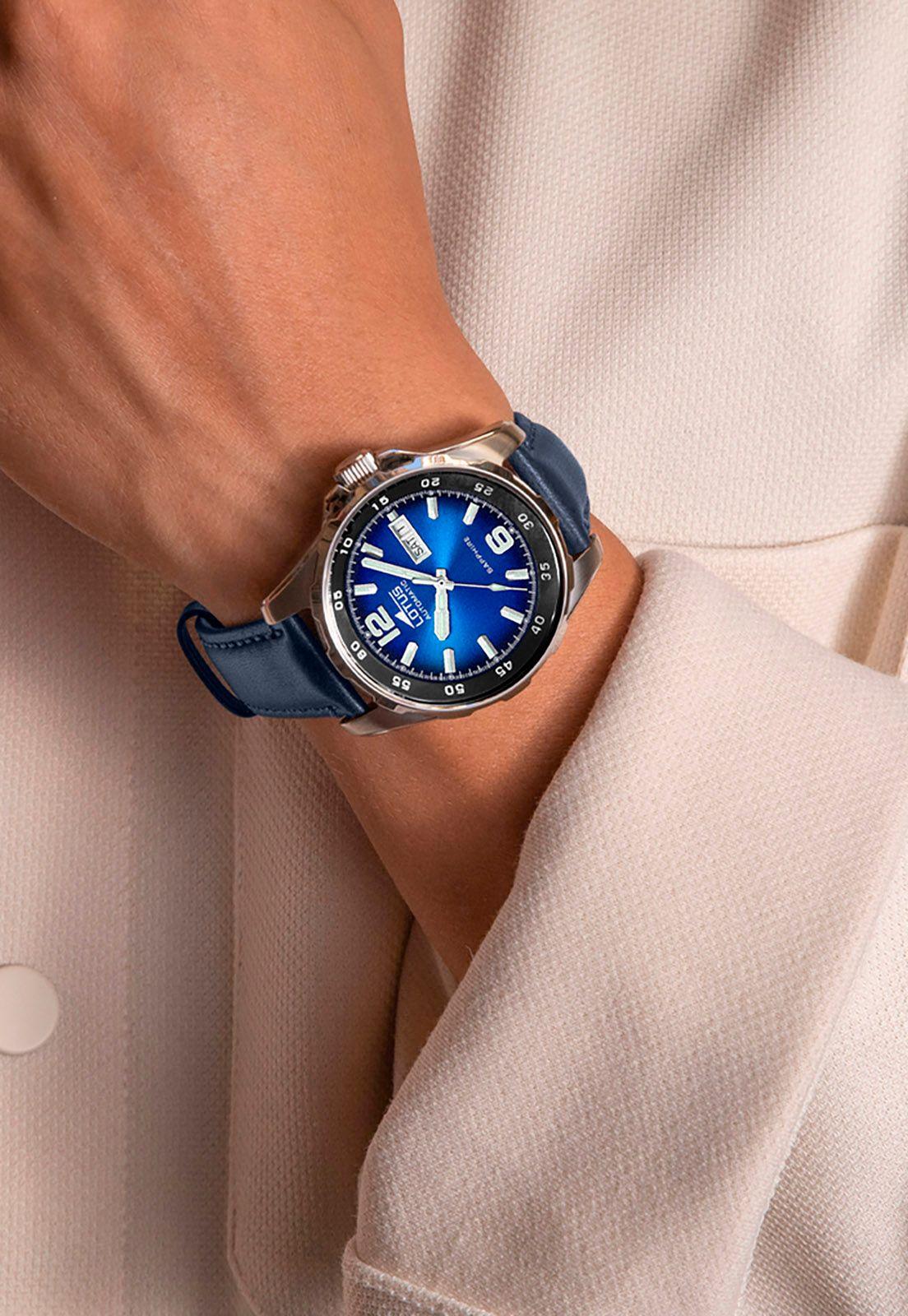 Reloj 18998/2 Lotus Azul Hombre Automático-1