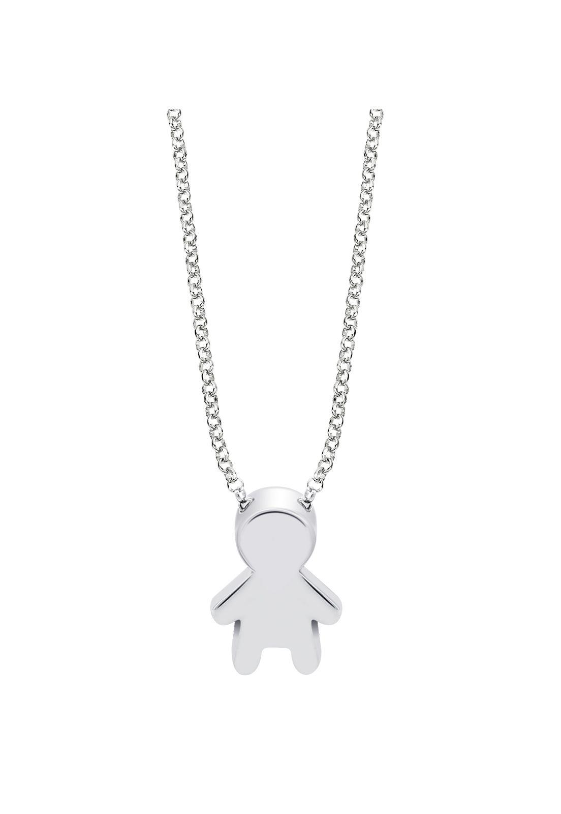 Collar LP3756-1/1 Lotus Silver Mujer Mothers Love-0