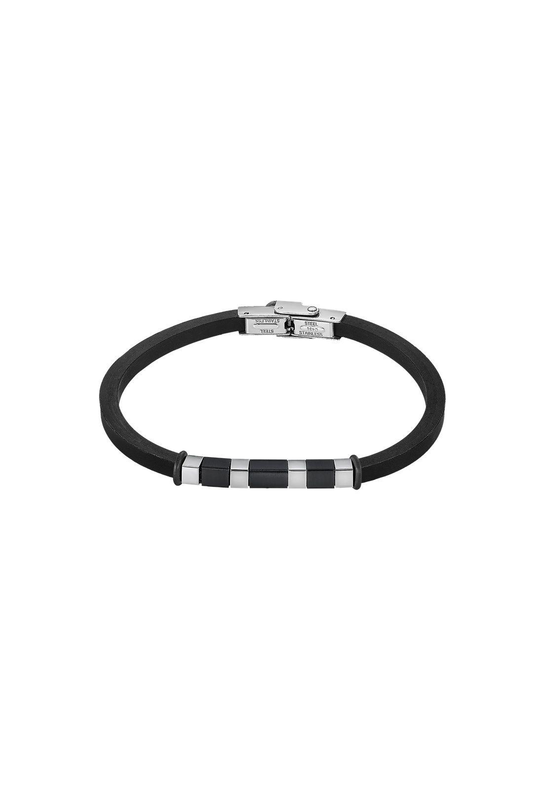 Pulsera LS2538-2/3 Lotus Style Hombre Negro Men In Black-0