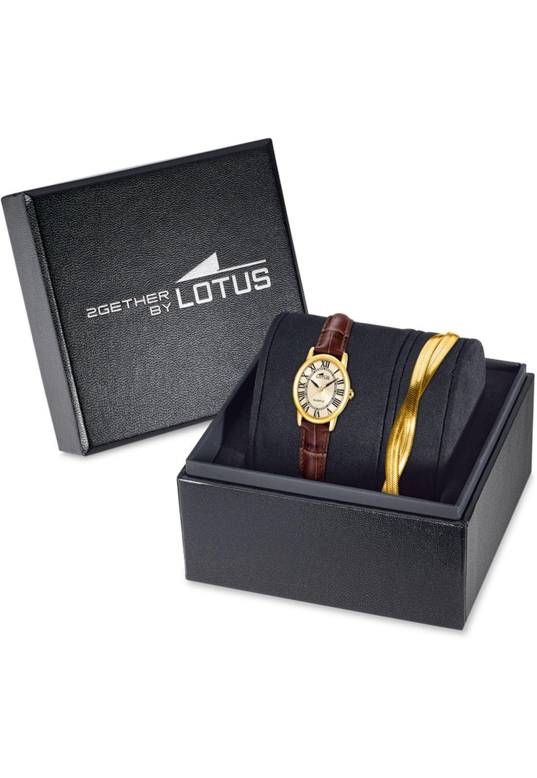 Reloj 19019/2 Lotus Dorado Mujer Old Money-2