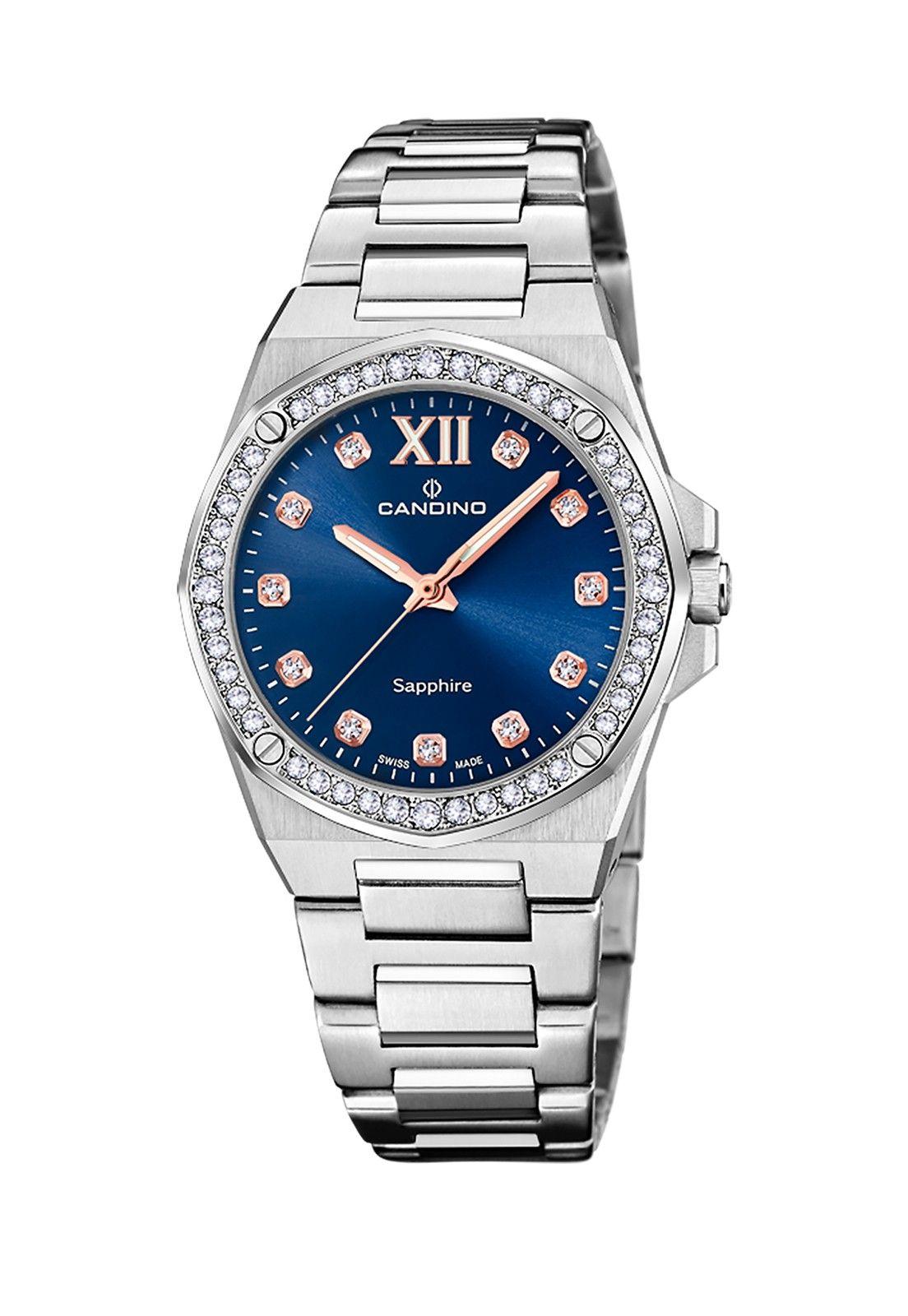 Reloj C4751/3 Candino Swiss Mujer Plateado Newness-0