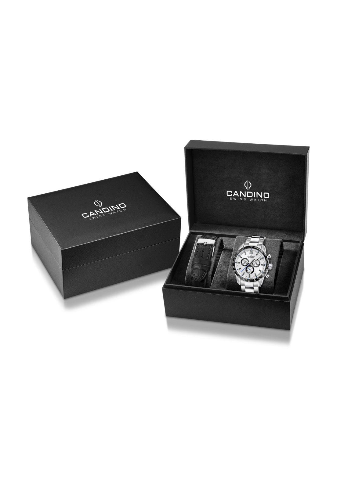 Reloj C4757/A Candino Swiss Blanco Hombre Gents Classic-4