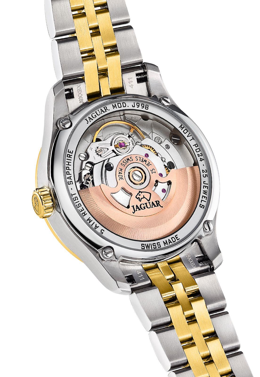 Reloj J995/1 Jaguar Swiss Blanco Mujer Automático-3