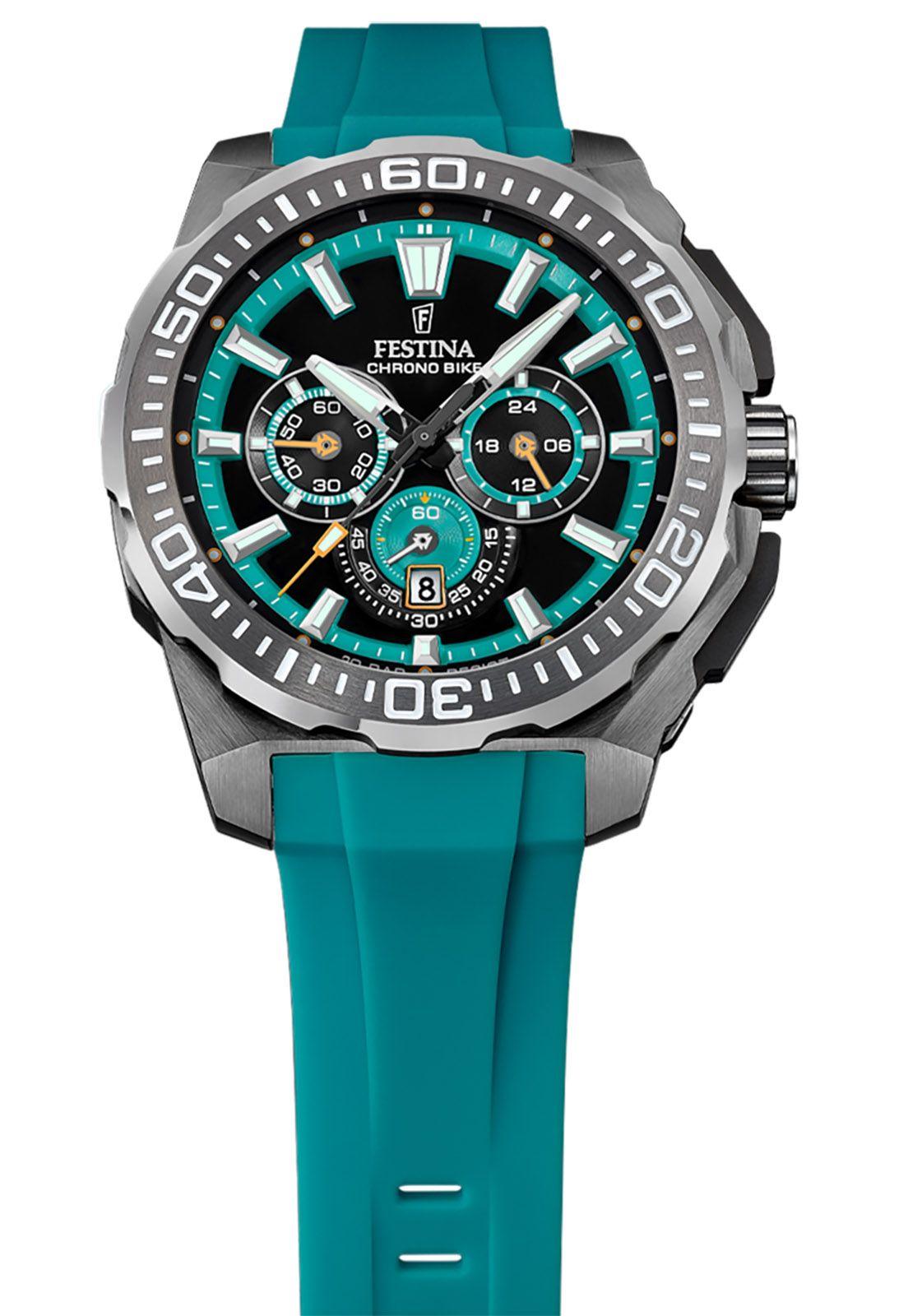 Reloj F20725/6 Festina Negro Hombre Chrono Bike-2