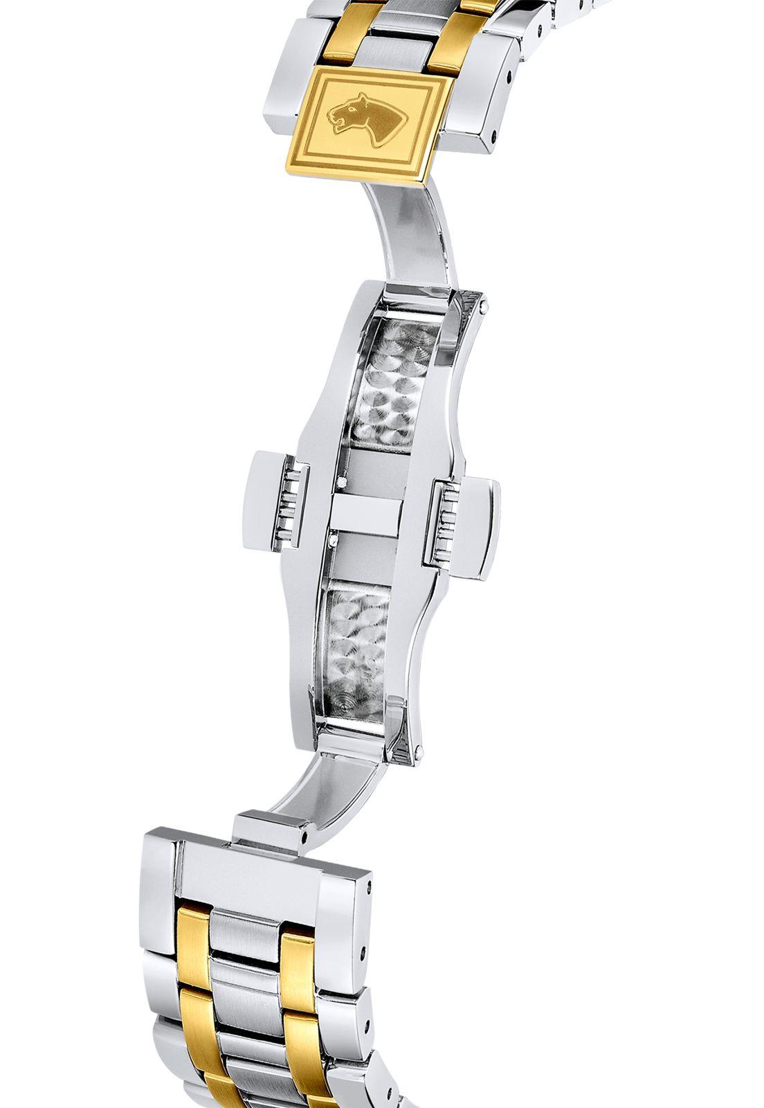 Reloj J1001/1 Jaguar Swiss Plateado Hombre Automático-2