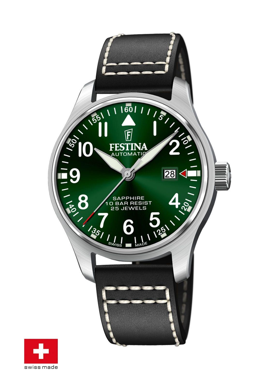 Reloj F20151/2 Festina Swiss Verde Hombre Swiss Made-0