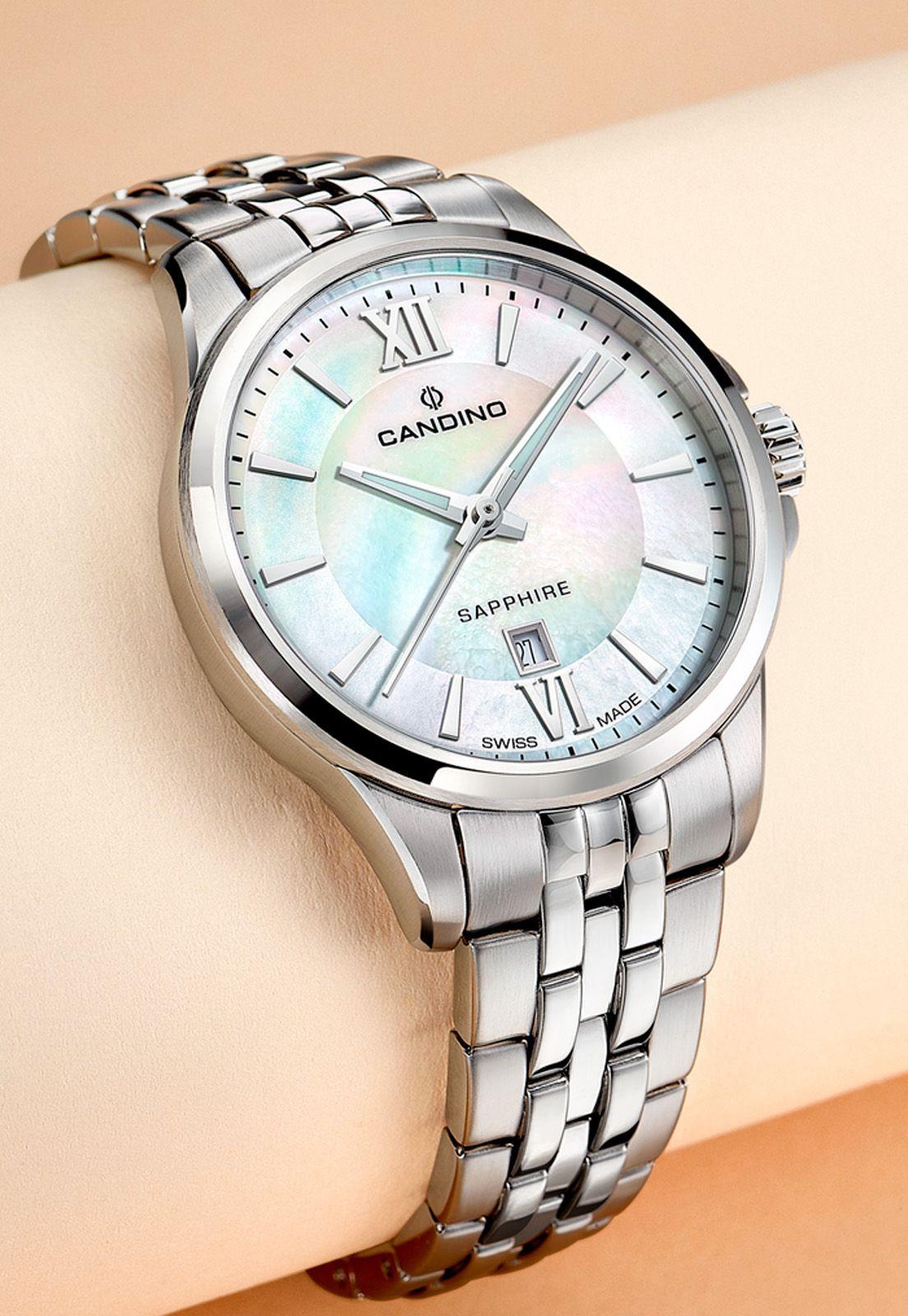Reloj C4766/6 Candino Swiss Blanco Mujer Couples Classic-2