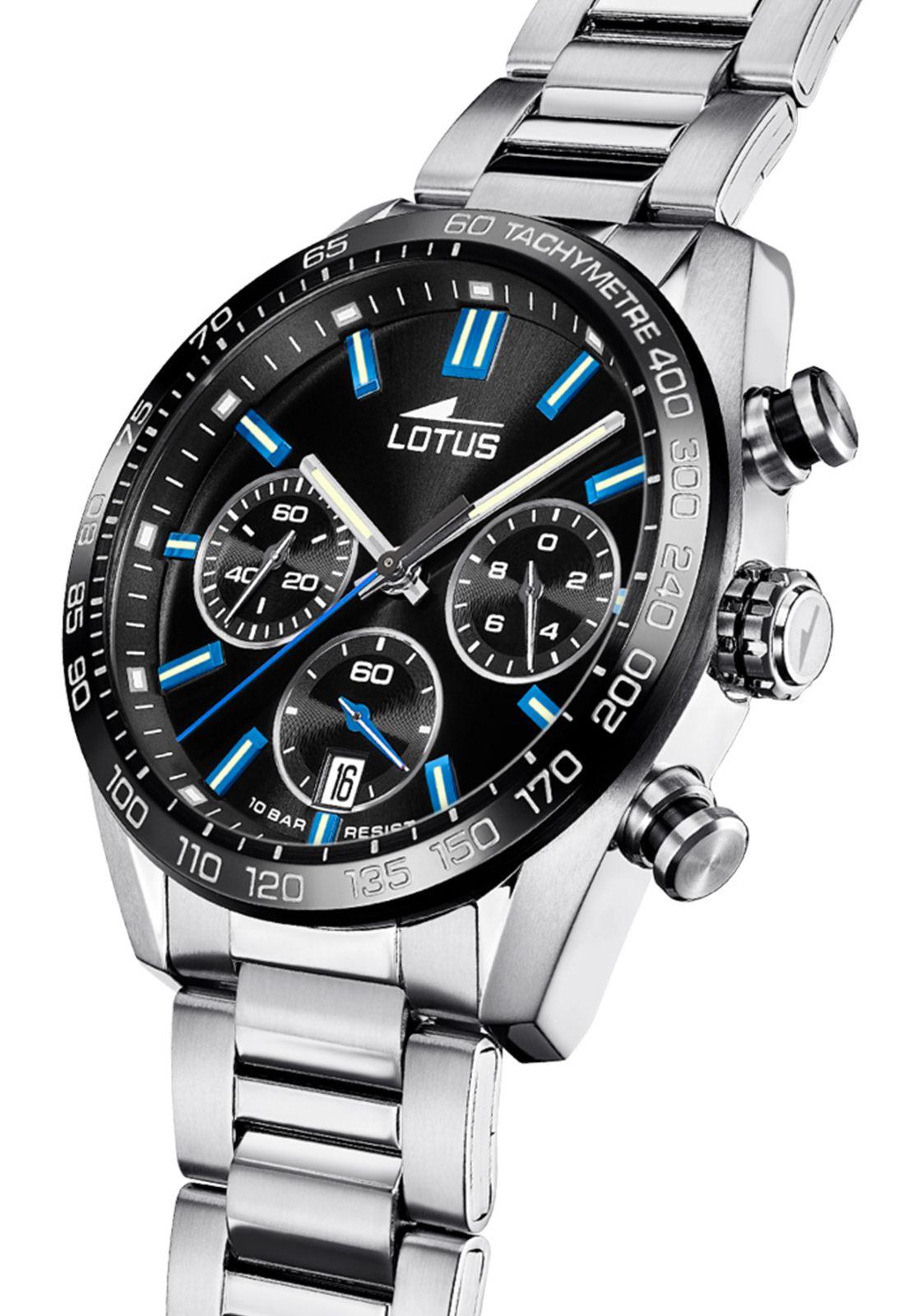Reloj 18916/3 Lotus Negro Hombre Chrono-2