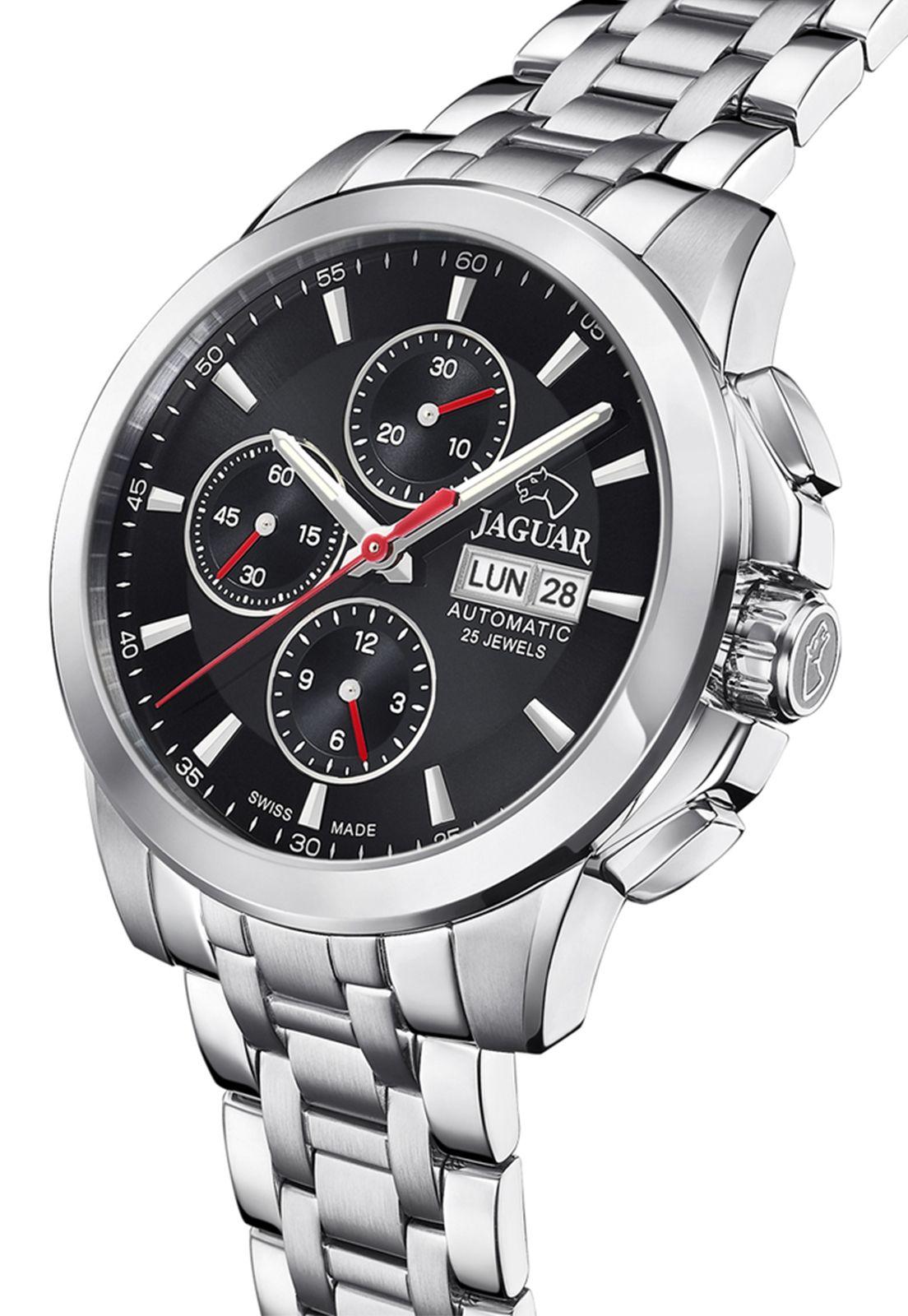 Reloj J978/4 Jaguar Negro Hombre Automatico-3