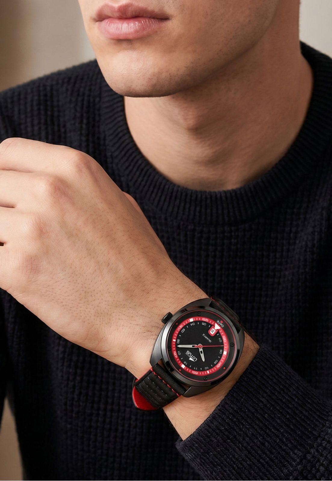 Reloj 19099/2 Lotus Hombre Negro Pulse Collection-4