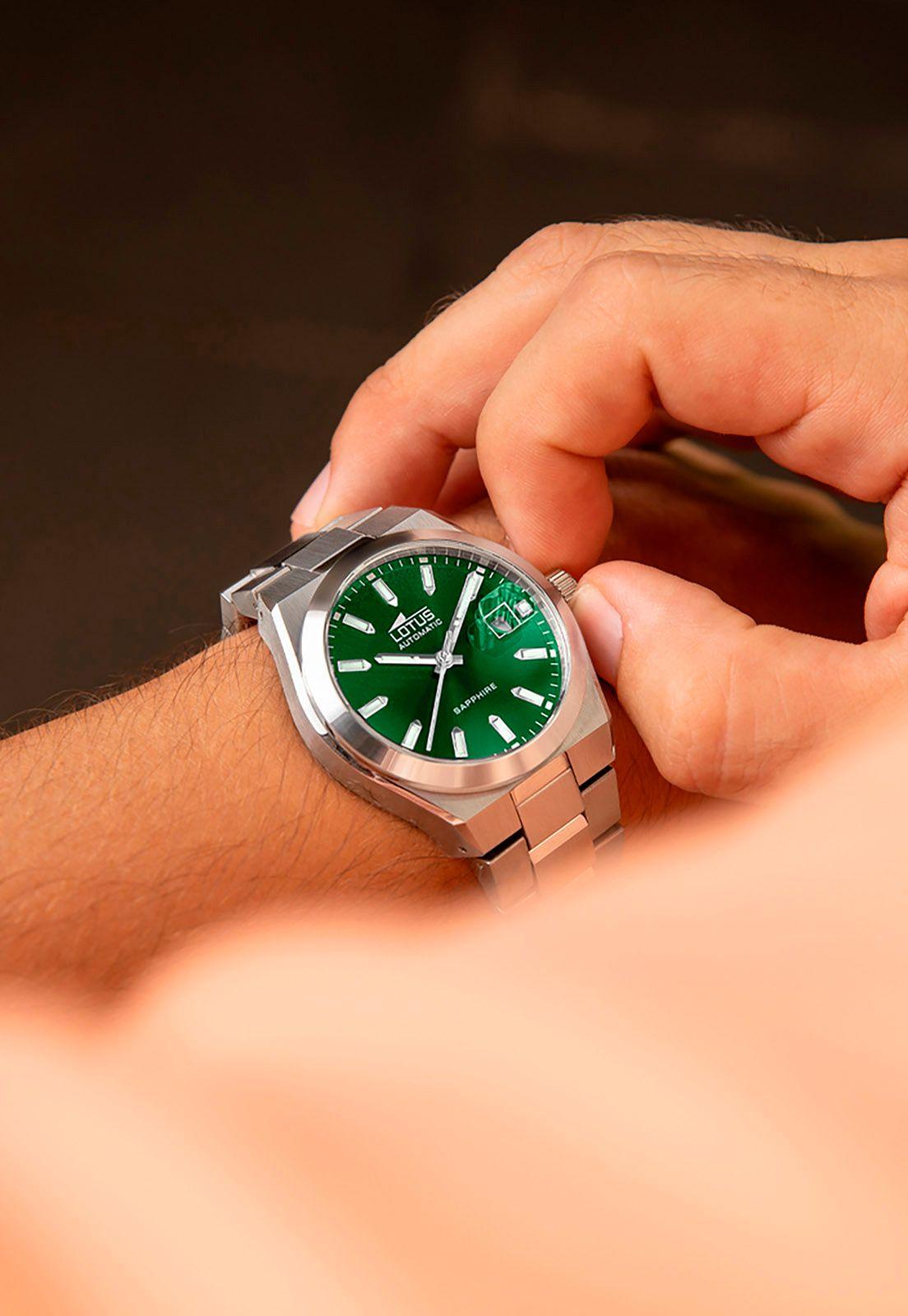 Reloj 18996/3 Lotus Verde Hombre Automático-2
