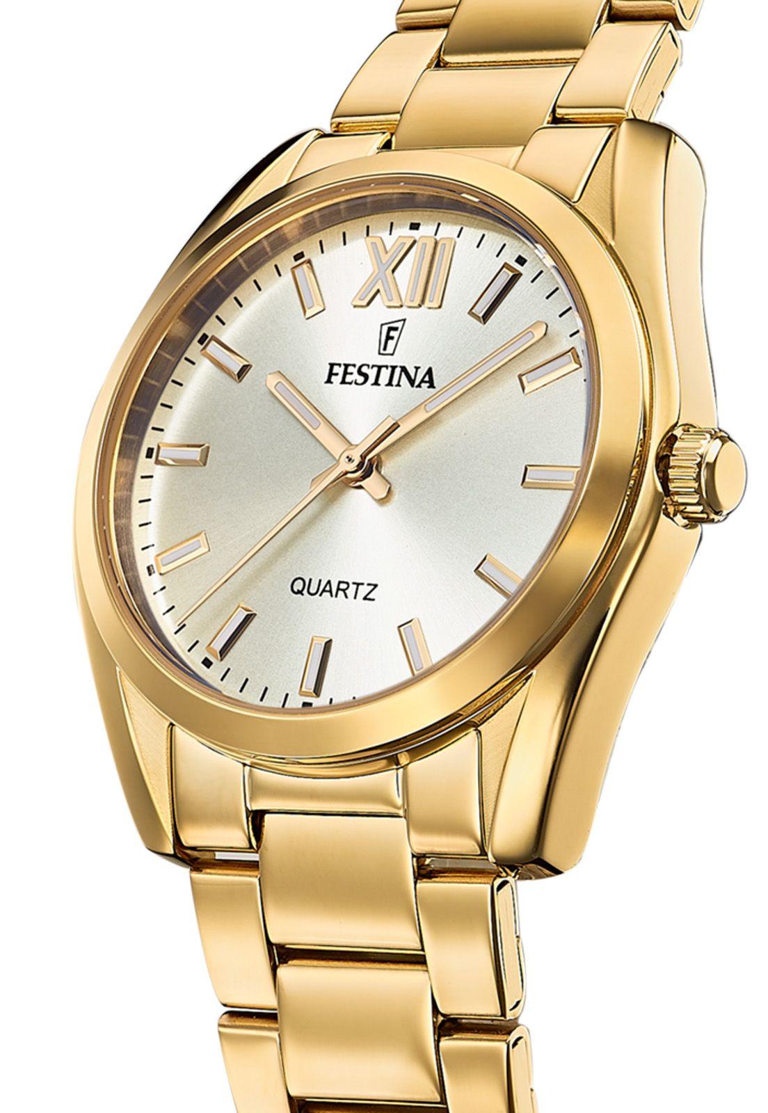 Reloj F20640/1 Festina Champaña Mujer Boyfriend Collection-2