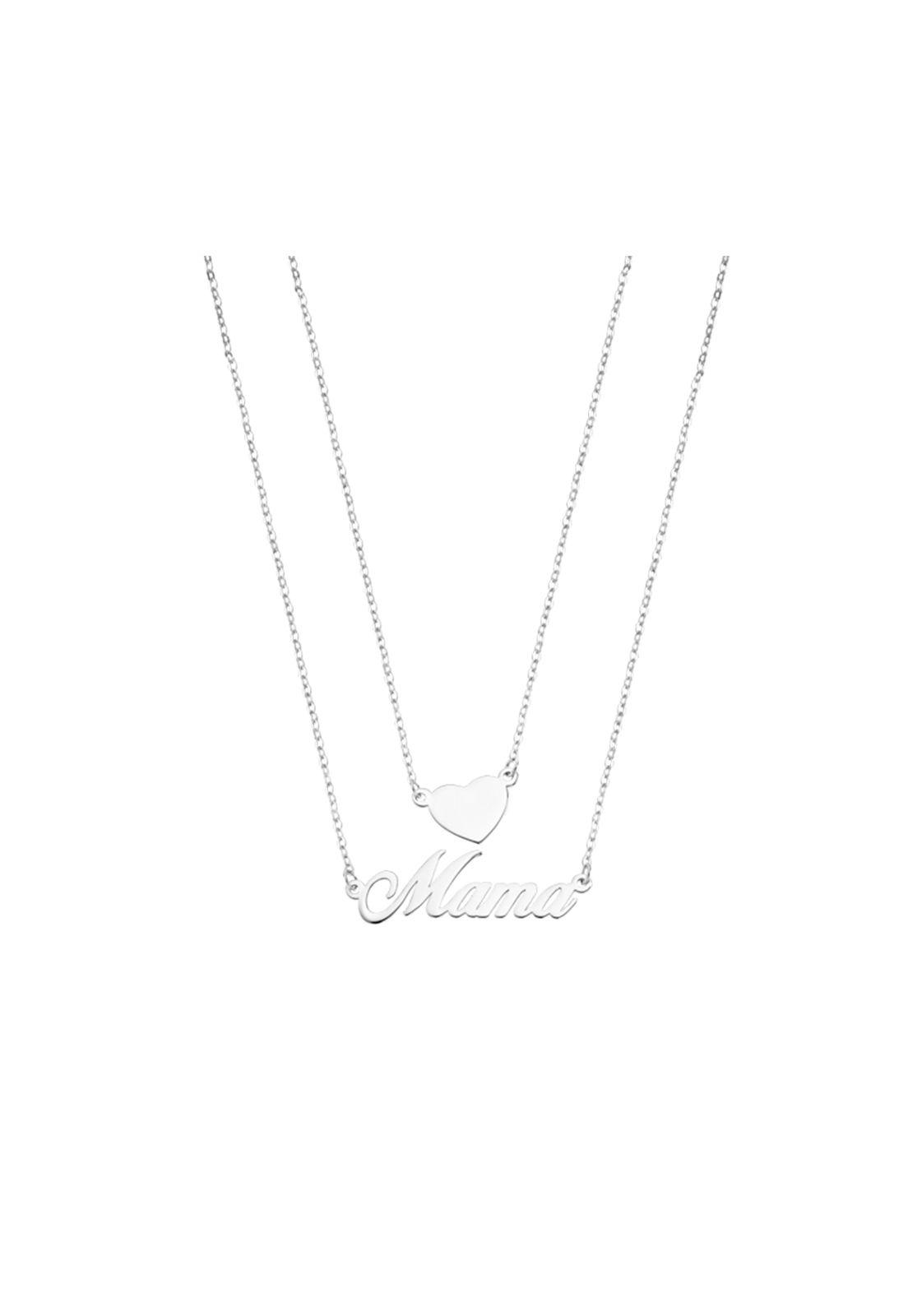 Collar LP3234-1/1 Lotus Silver Mujer Mothers Love-0