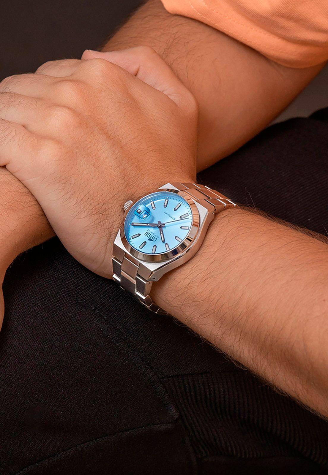 Reloj 18996/1 Lotus Azul Hombre Automático-2