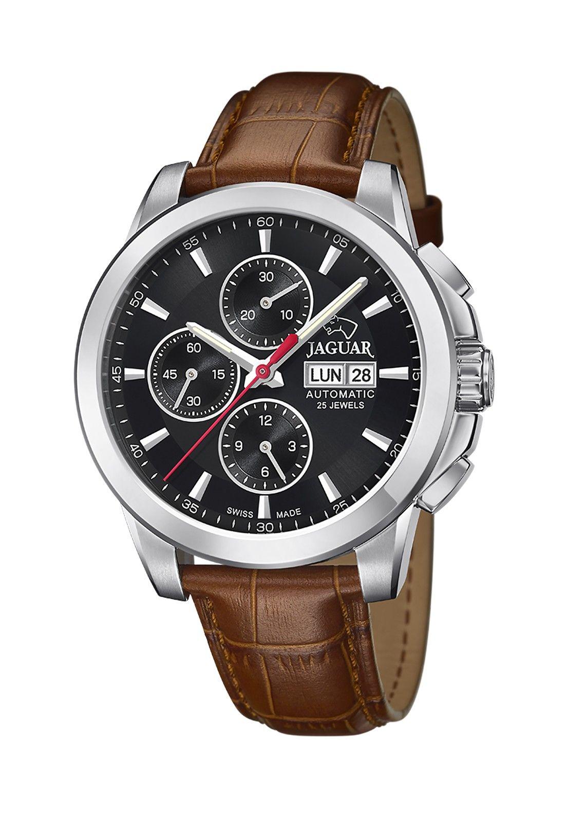 Reloj J975/4 Jaguar Negro Hombre Automatico-0