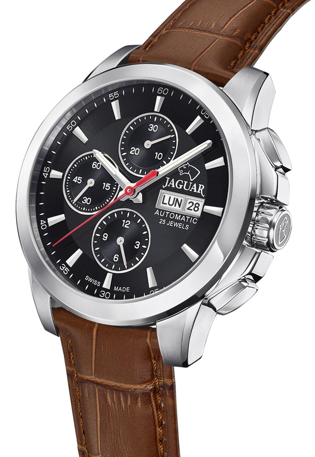 Reloj J975/4 Jaguar Negro Hombre Automatico-2
