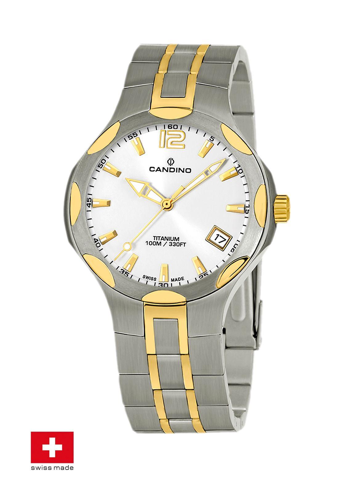 Reloj C4273/4 Candino Blanco Hombre Chile-0