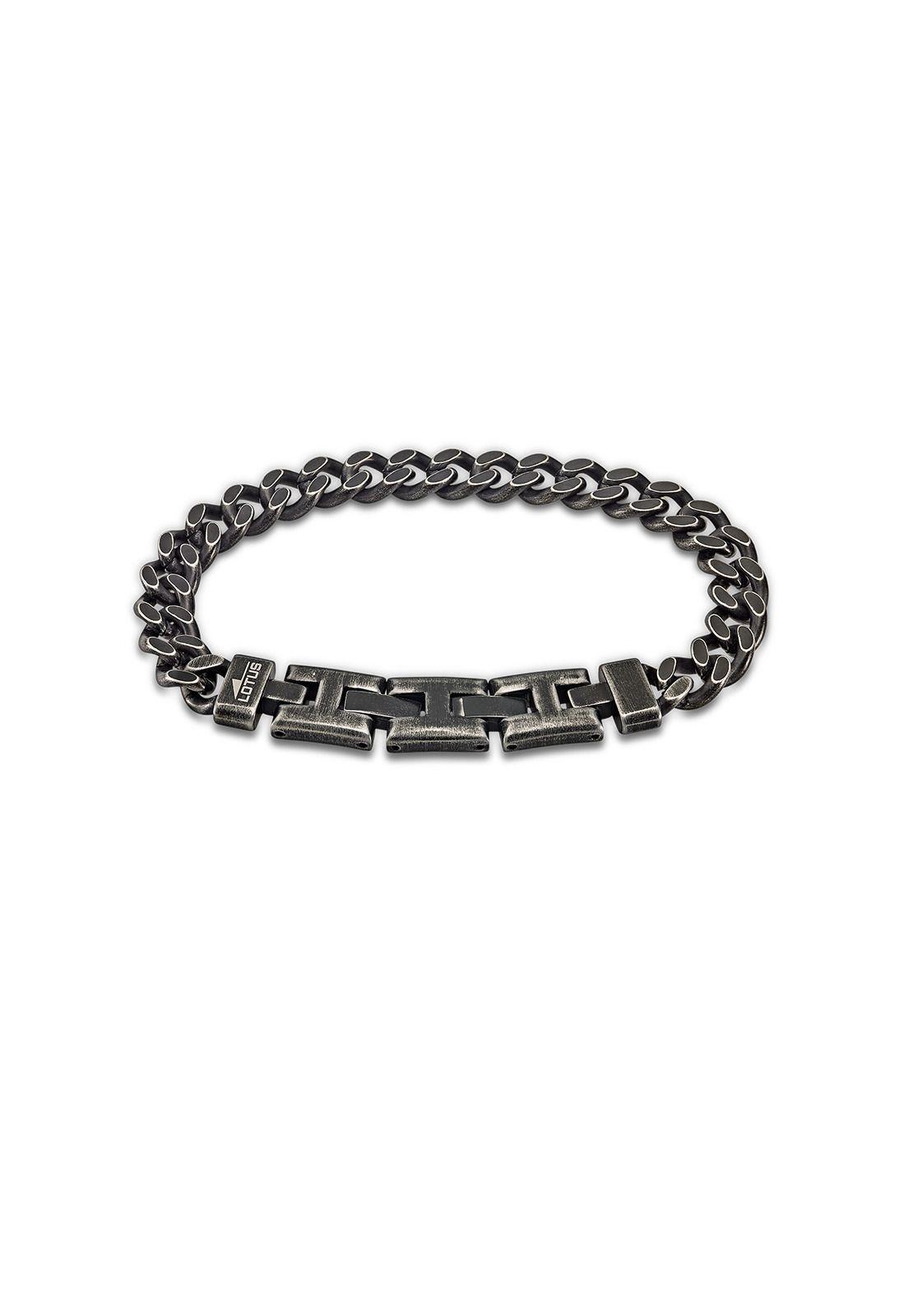 Pulsera LS2130-2/1 Lotus Style Mujer Men In Black-0