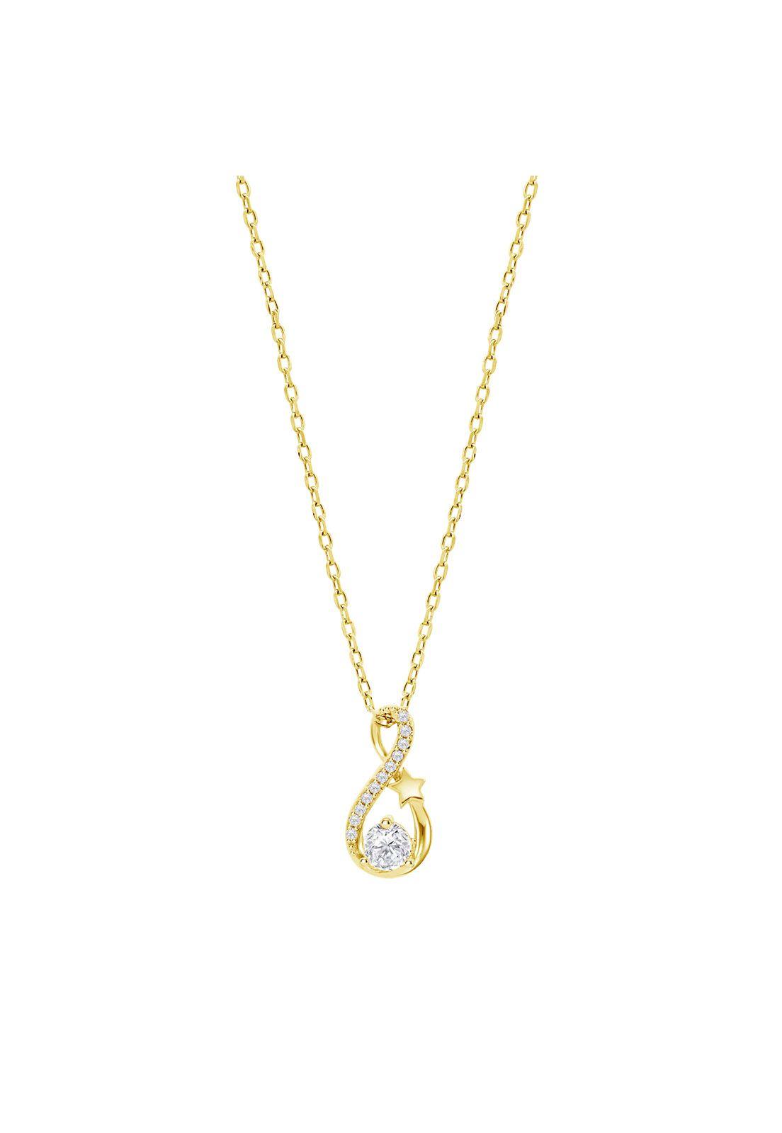 Collar LP3647-1/2 Lotus Silver Mujer Charming Lady-0