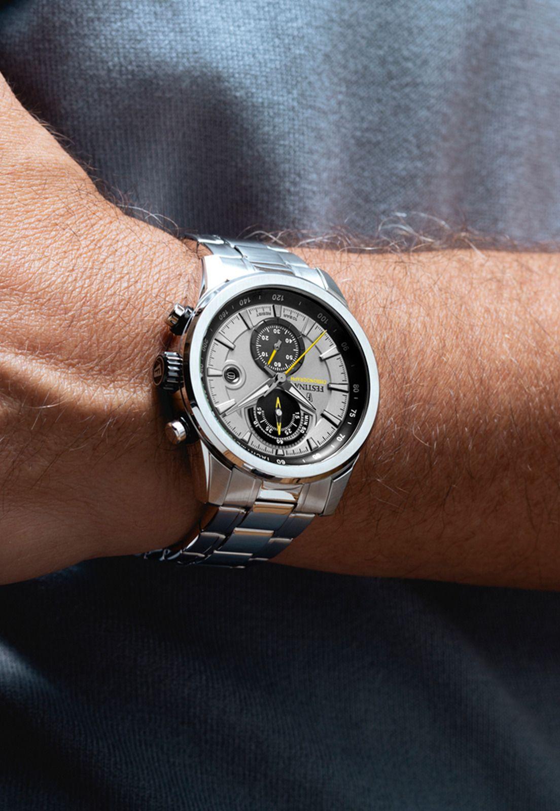 Reloj F20694/4 Festina Gris Hombre Timeless Chronograph-2