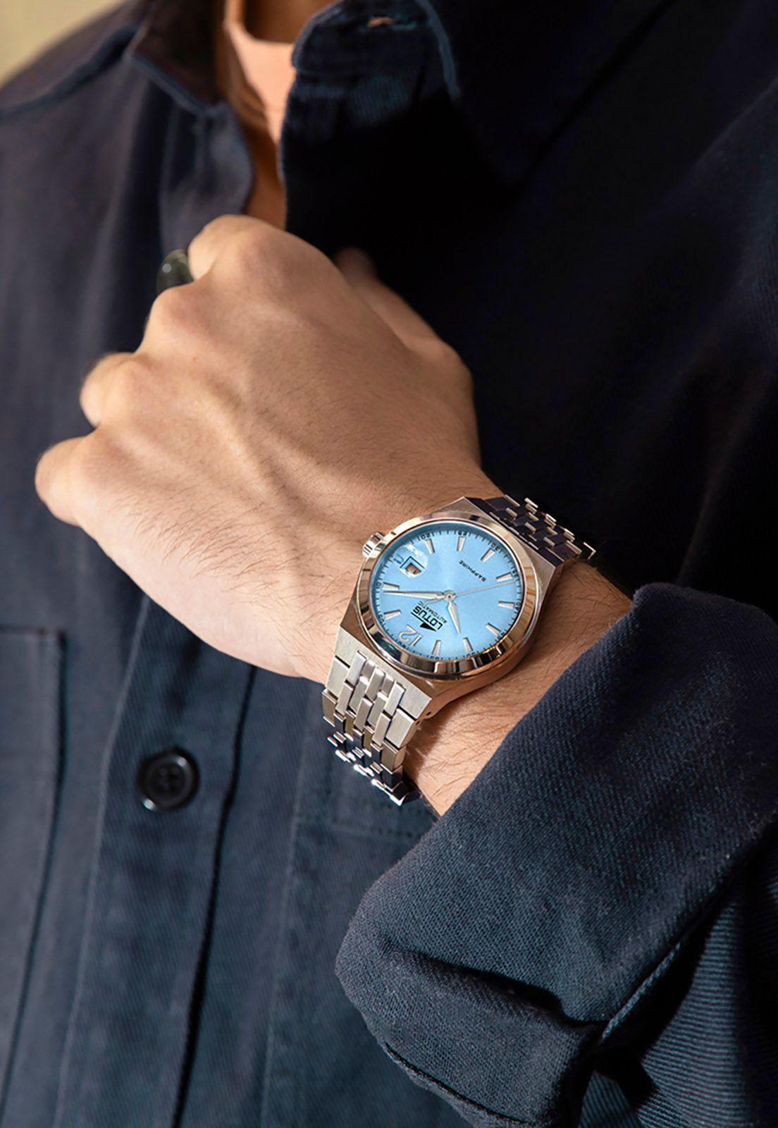 Reloj 19000/2 Lotus Azul Hombre Automático-2