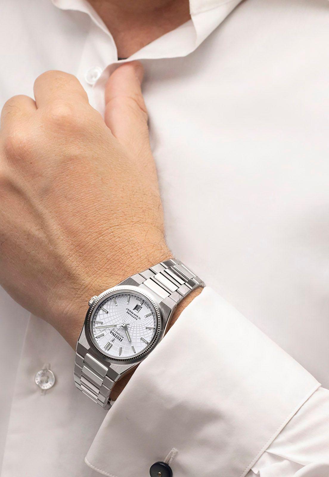 Reloj F20083/1 Festina Swiss Plateado Hombre Automatico-2