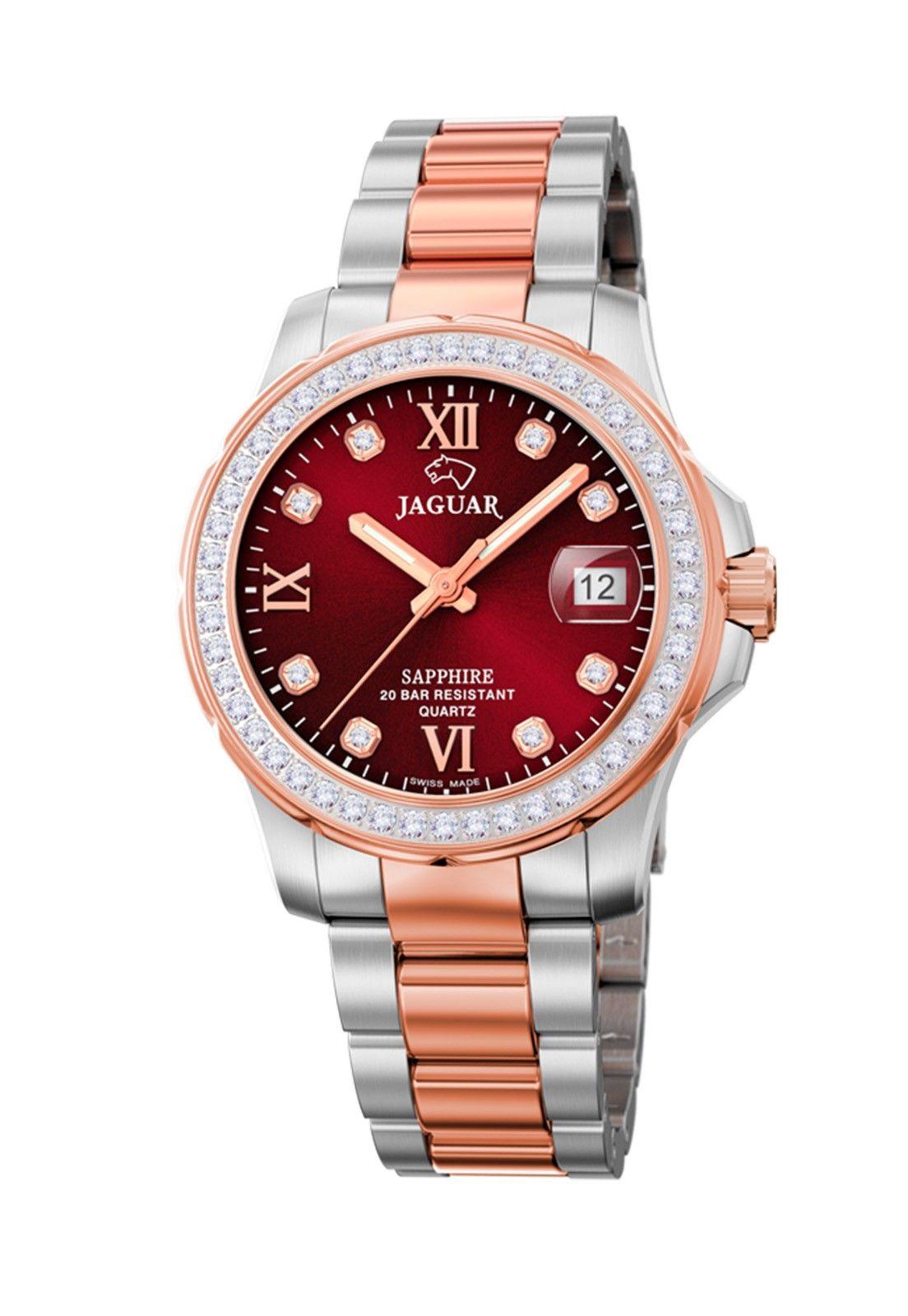 Reloj J894/3 Jaguar Burdeo Mujer Man-0