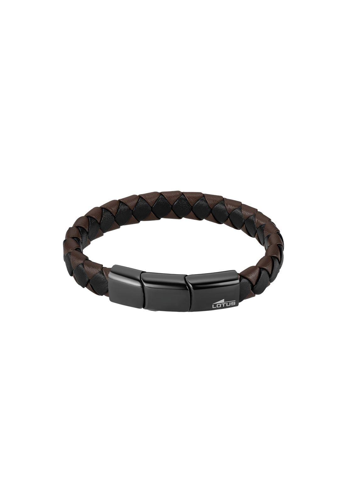 Pulsera LS2531-2/1 Lotus Style Hombre Café Urban Man-0